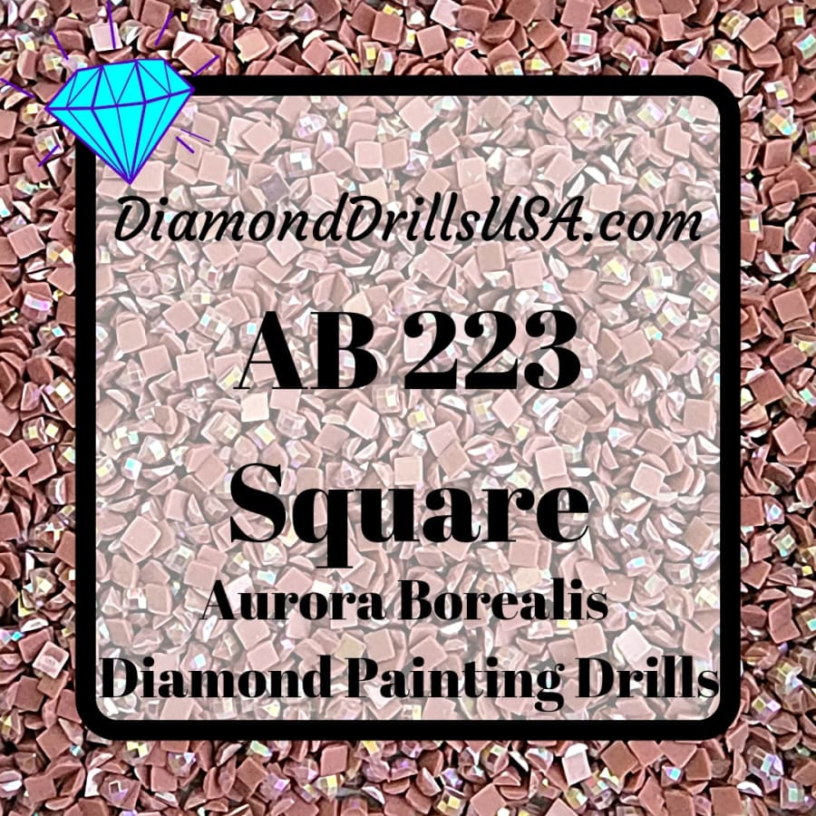 AB 223 SQUARE Aurora Borealis 5D Diamond Painting Drills 