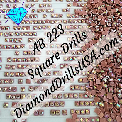 AB 223 SQUARE Aurora Borealis 5D Diamond Painting Drills 