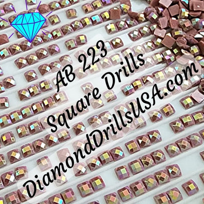 AB 223 SQUARE Aurora Borealis 5D Diamond Painting Drills 
