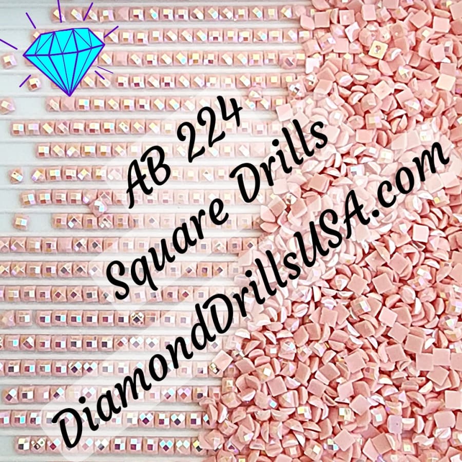 AB 224 SQUARE Aurora Borealis 5D Diamond Painting Drills 