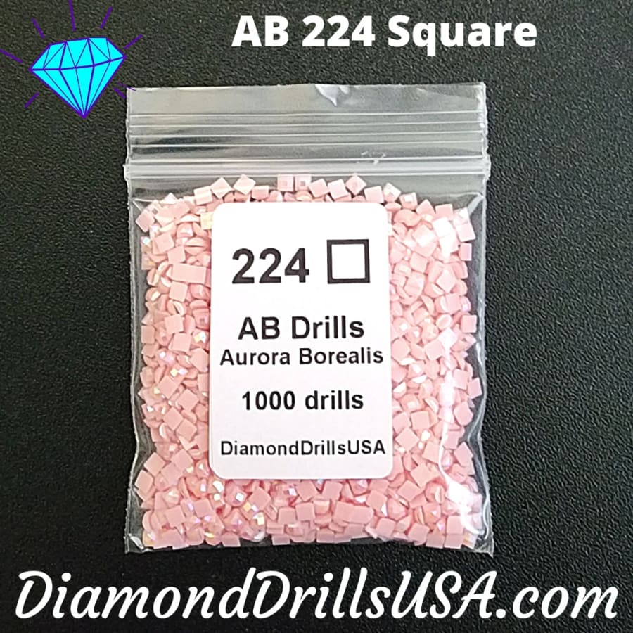 AB 224 SQUARE Aurora Borealis 5D Diamond Painting Drills 