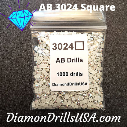 AB 3024 SQUARE Aurora Borealis 5D Diamond Painting Drills 
