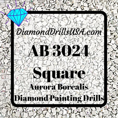 AB 3024 SQUARE Aurora Borealis 5D Diamond Painting Drills 