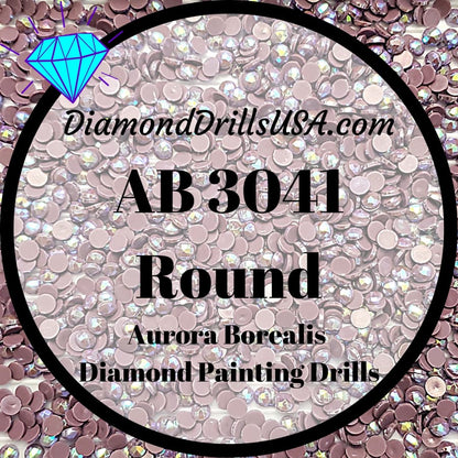 AB 3041 ROUND Aurora Borealis 5D Diamond Painting Drills 