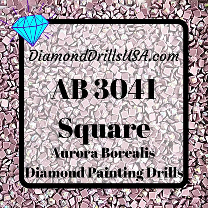 AB 3041 SQUARE Aurora Borealis 5D Diamond Painting Drills 
