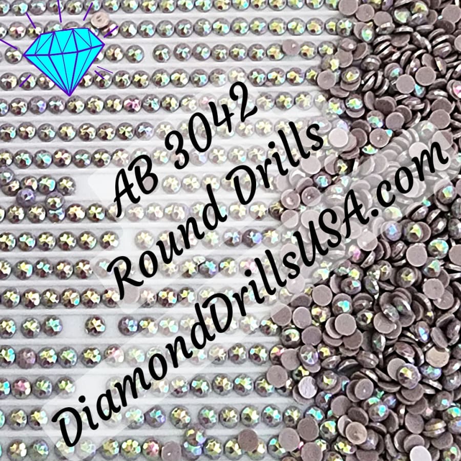 AB 3042 ROUND Aurora Borealis 5D Diamond Painting Drills 