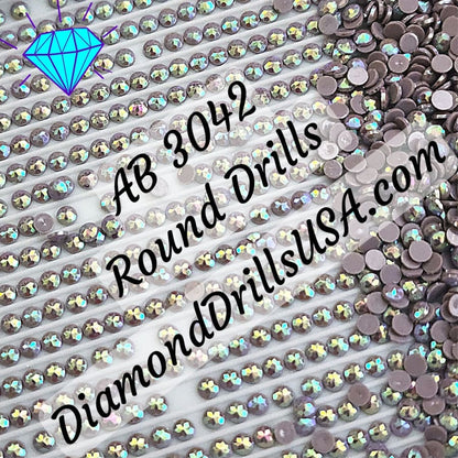 AB 3042 ROUND Aurora Borealis 5D Diamond Painting Drills 