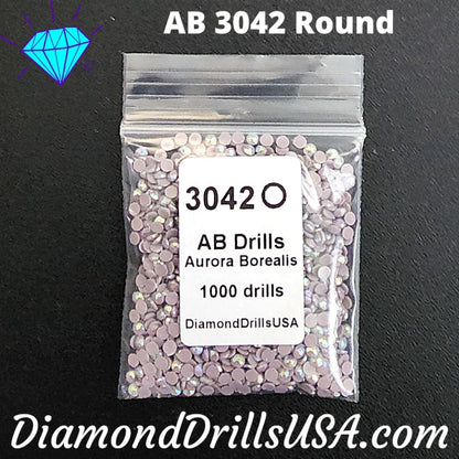 AB 3042 ROUND Aurora Borealis 5D Diamond Painting Drills 