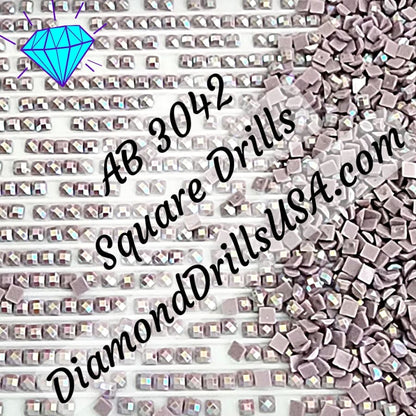 AB 3042 SQUARE Aurora Borealis 5D Diamond Painting Drills 