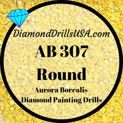 AB 307 ROUND Aurora Borealis 5D Diamond Painting Drills
