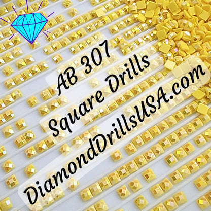 AB 307 SQUARE Aurora Borealis 5D Diamond Painting Drills 