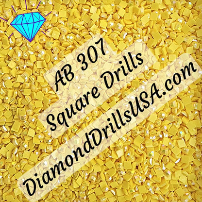 AB 307 SQUARE Aurora Borealis 5D Diamond Painting Drills 