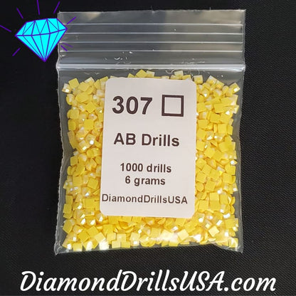 AB 307 SQUARE Aurora Borealis 5D Diamond Painting Drills 
