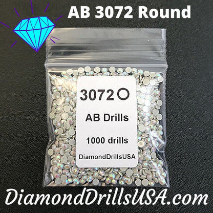 AB 3072 ROUND Aurora Borealis 5D Diamond Painting Drills 