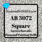 AB 3072 SQUARE Aurora Borealis 5D Diamond Painting Drills 