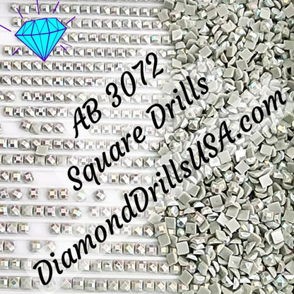 AB 3072 SQUARE Aurora Borealis 5D Diamond Painting Drills 