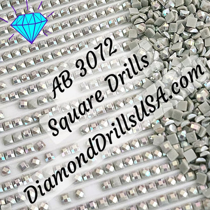 AB 3072 SQUARE Aurora Borealis 5D Diamond Painting Drills 