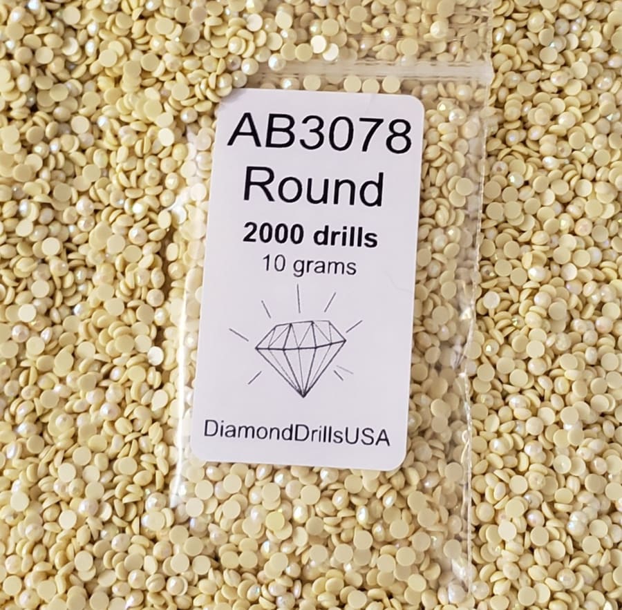 AB 3078 ROUND Aurora Borealis 5D Diamond Painting Drills 
