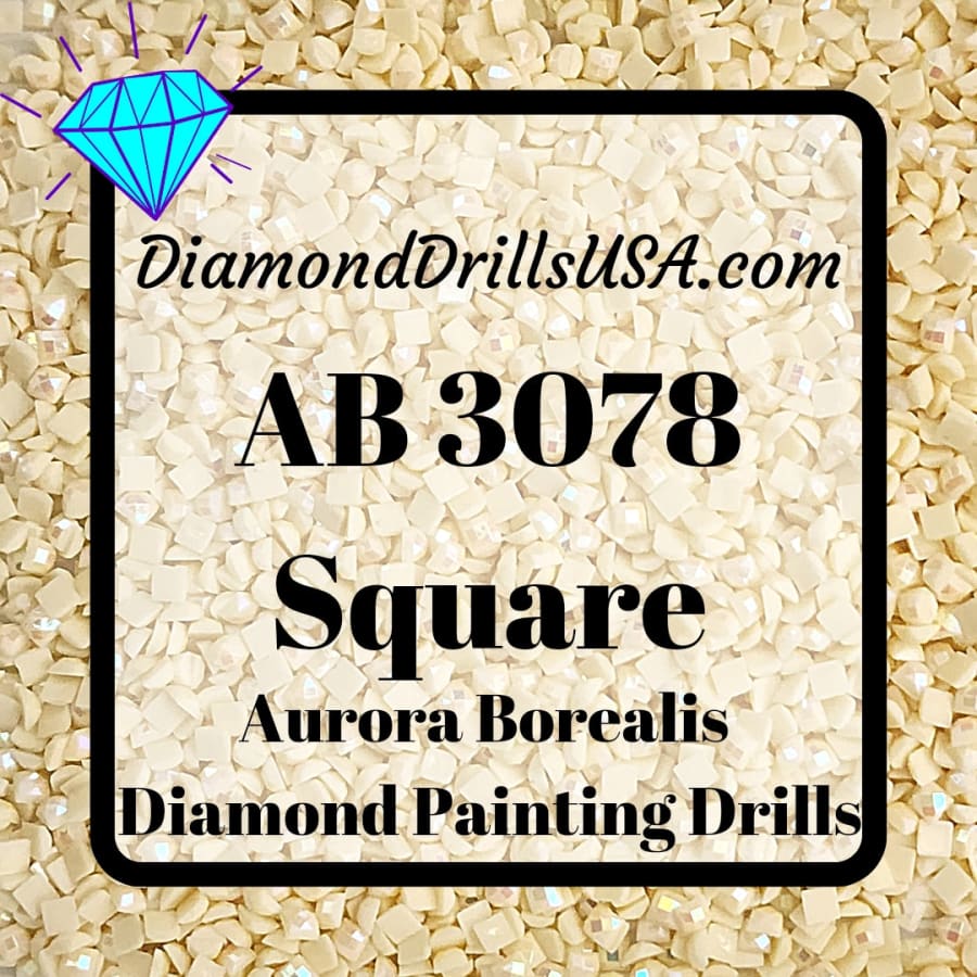 AB 3078 SQUARE Aurora Borealis 5D Diamond Painting Drills 