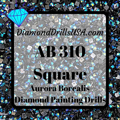 AB 310 SQUARE Aurora Borealis 5D Diamond Painting Drills 