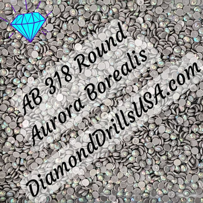 AB 318 ROUND Aurora Borealis 5D Diamond Painting Drills