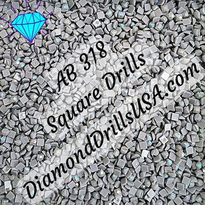 AB 318 SQUARE Aurora Borealis 5D Diamond Painting Drills 