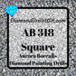 AB 318 SQUARE Aurora Borealis 5D Diamond Painting Drills 