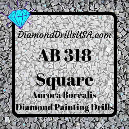 AB 318 SQUARE Aurora Borealis 5D Diamond Painting Drills 