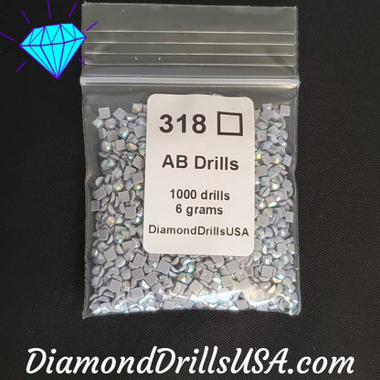 AB 318 SQUARE Aurora Borealis 5D Diamond Painting Drills 
