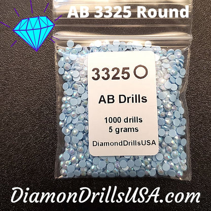 AB 3325 ROUND Aurora Borealis 5D Diamond Painting Drills 