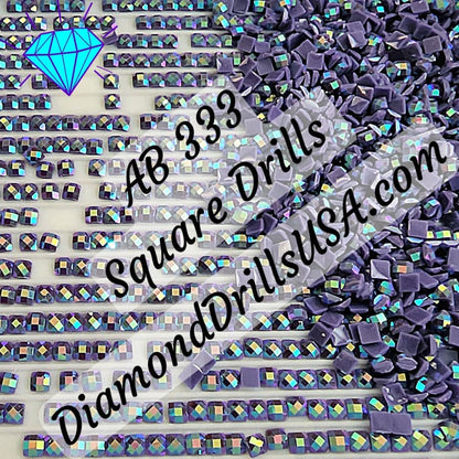AB 333 SQUARE 5D Aurora Borealis 5D Diamond Painting Drills 
