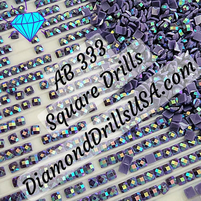 AB 333 SQUARE 5D Aurora Borealis 5D Diamond Painting Drills 