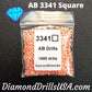 AB 3341 SQUARE Aurora Borealis 5D Diamond Painting Drills 