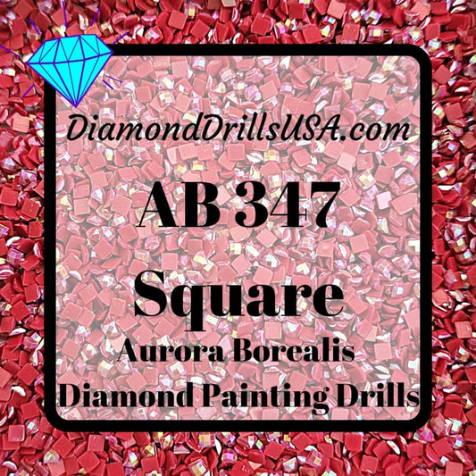 AB 347 SQUARE Aurora Borealis 5D Diamond Painting Drills 