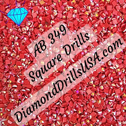 AB 349 SQUARE Aurora Borealis 5D Diamond Painting Drills 
