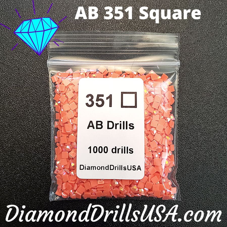 AB 351 SQUARE Aurora Borealis 5D Diamond Painting Drills 