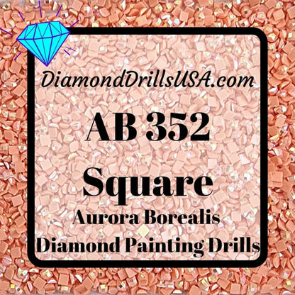 AB 352 SQUARE Aurora Borealis 5D Diamond Painting Drills 