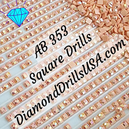 AB 353 SQUARE Aurora Borealis 5D Diamond Painting Drills 