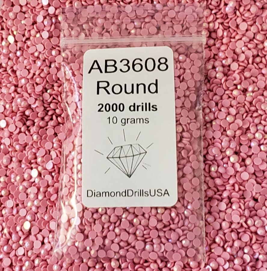 AB 3608 ROUND Aurora Borealis 5D Diamond Painting Drills 