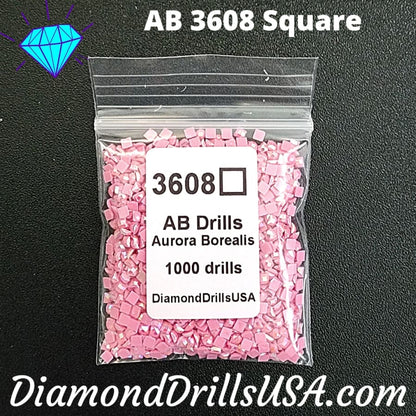 AB 3608 SQUARE Aurora Borealis 5D Diamond Painting Drills