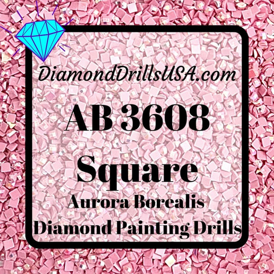 AB 3608 SQUARE Aurora Borealis 5D Diamond Painting Drills 