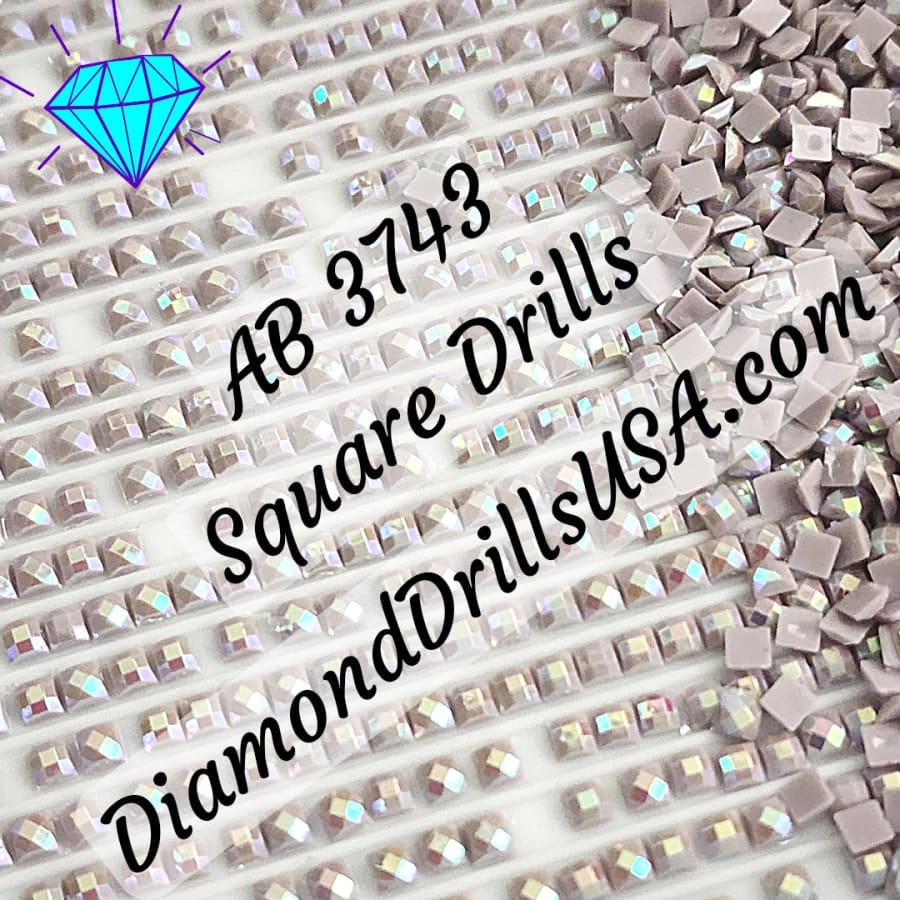 AB 3743 SQUARE Aurora Borealis 5D Diamond Painting Drills 