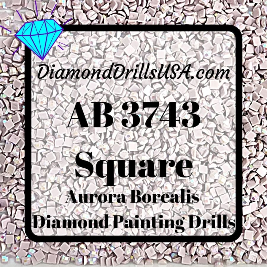 AB 3743 SQUARE Aurora Borealis 5D Diamond Painting Drills 