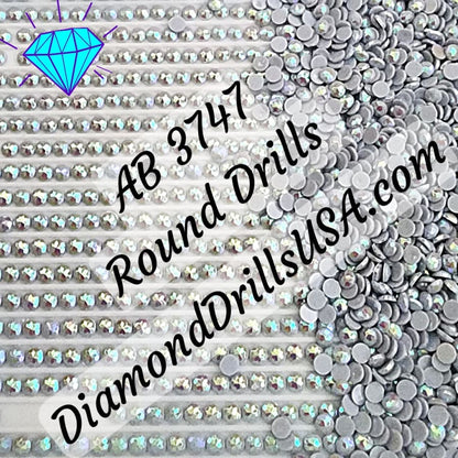 AB 3747 ROUND Aurora Borealis 5D Diamond Painting Drills 