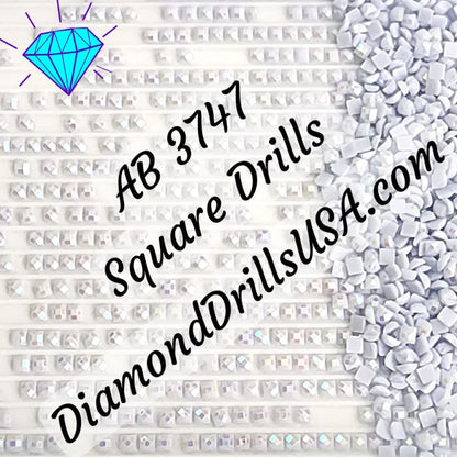 AB 3747 SQUARE Aurora Borealis 5D Diamond Painting Drills