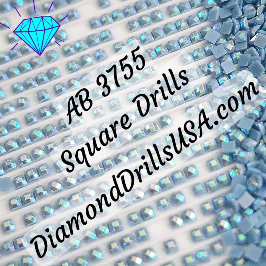 AB 3755 SQUARE Aurora Borealis 5D Diamond Painting Drills 