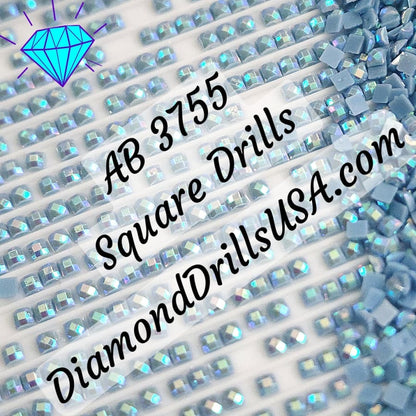AB 3755 SQUARE Aurora Borealis 5D Diamond Painting Drills