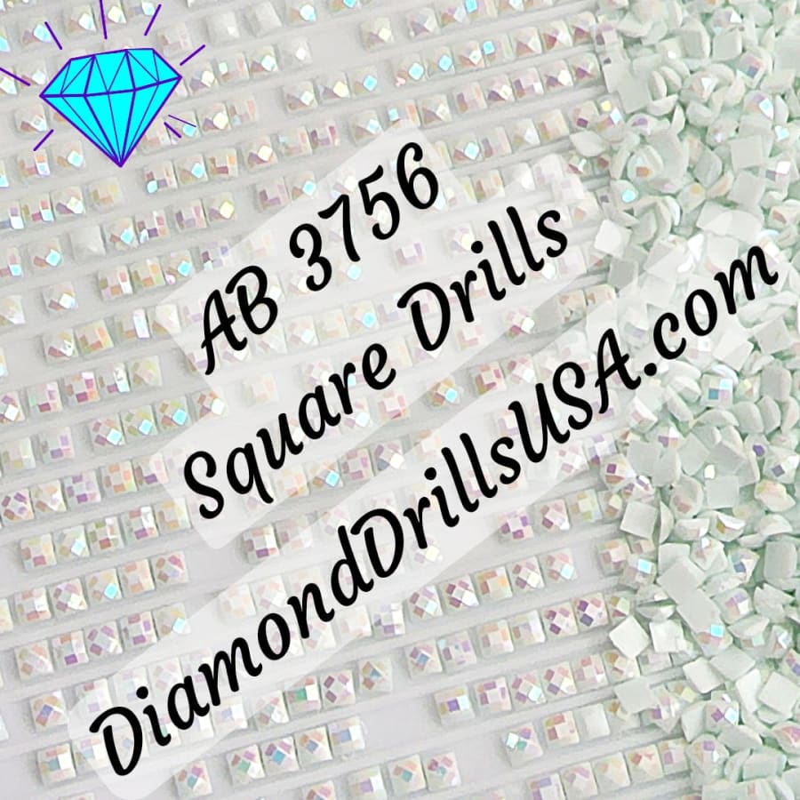 AB 3756 SQUARE Aurora Borealis 5D Diamond Painting Drills 