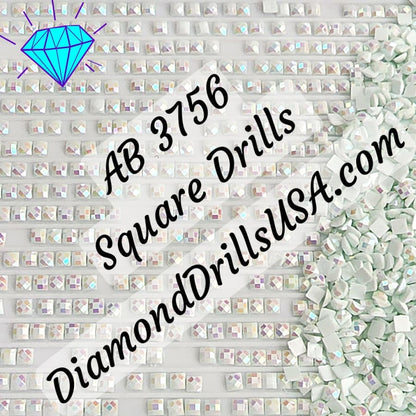 AB 3756 SQUARE Aurora Borealis 5D Diamond Painting Drills