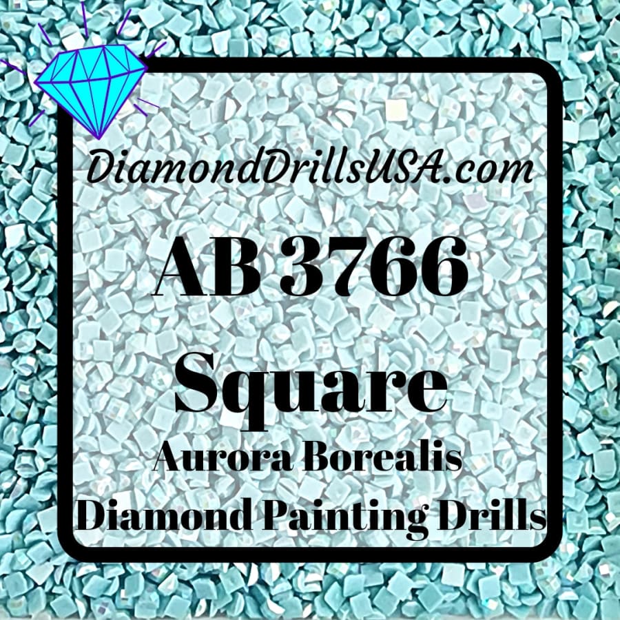 AB 3766 SQUARE Aurora Borealis 5D Diamond Painting Drills 